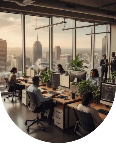 CirroAds product illustration showing campaign metrics