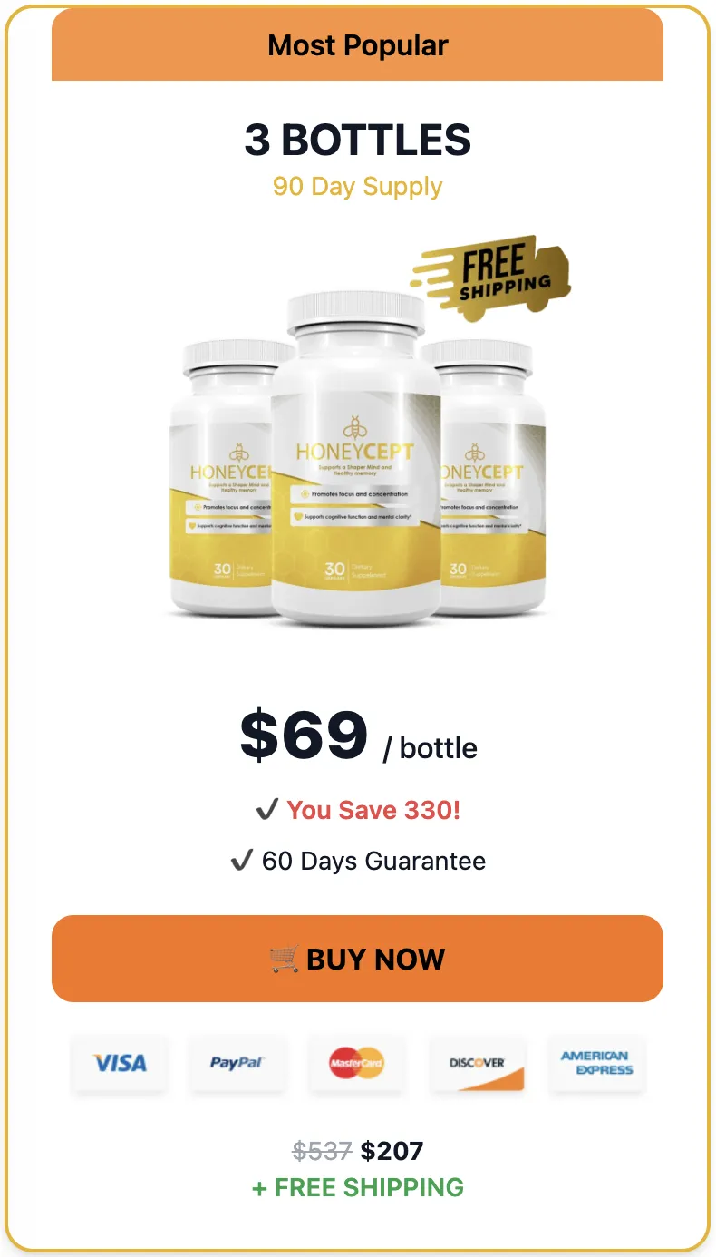 Honeycept Order Now