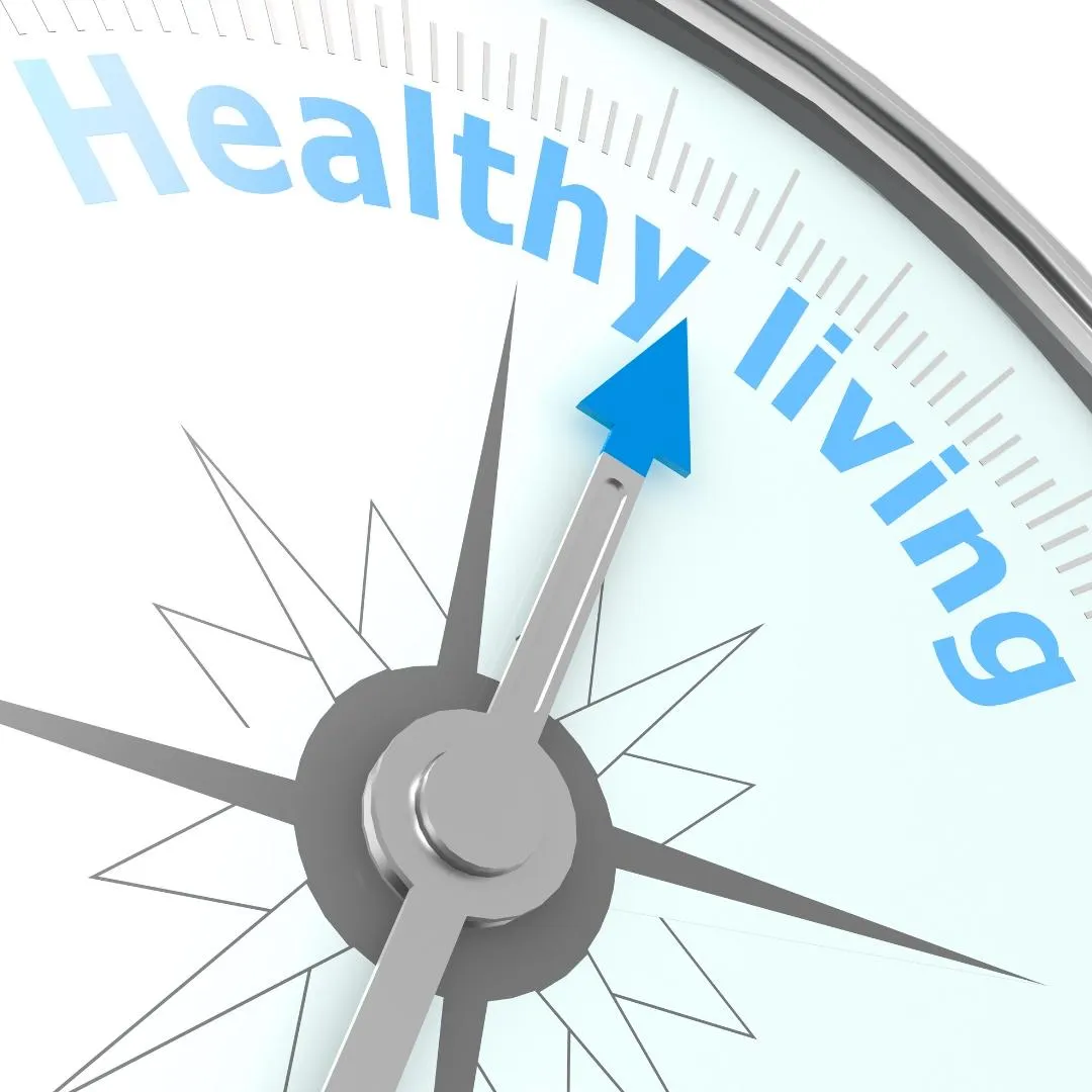 Compass Pointing Toward Healthy Living - Emery Coaching Offers Guidance and Direction for Achieving a Healthier Lifestyle Through Habit-Based Coaching and Sustainable Health Transformation.