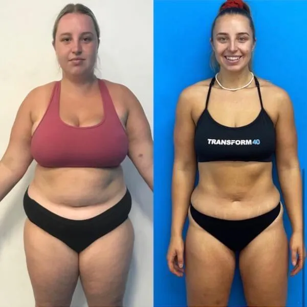 female weight loss gym near me Transform40 gym campie