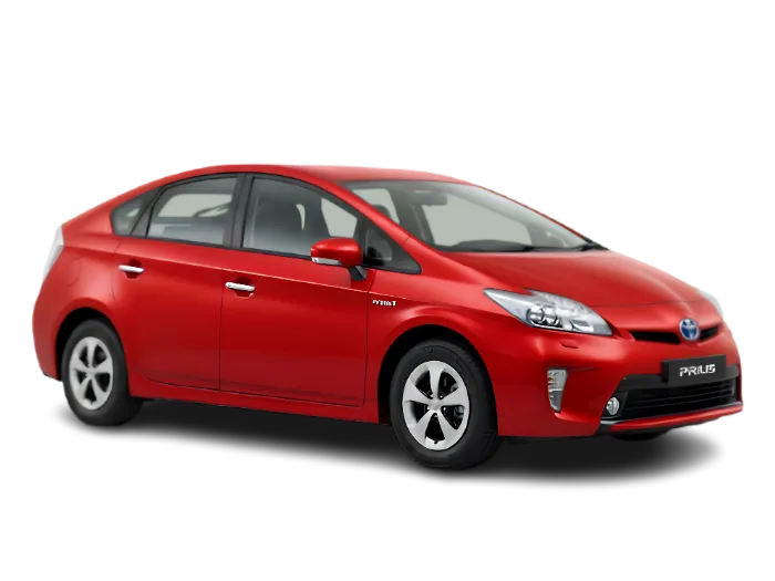 2015 Toyota Prius red