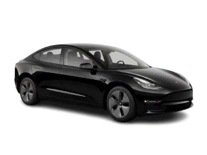 2021 Tesla model 3 black