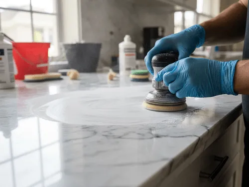 Aqualane Shores, FL Marble Restoration