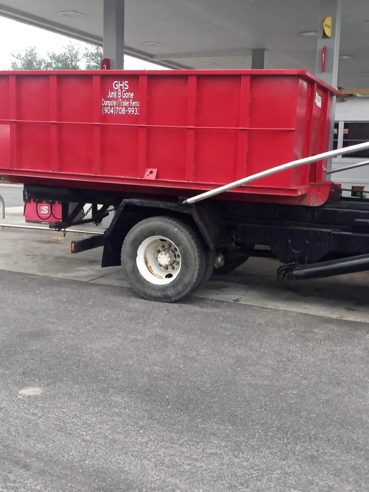 Dumpster Delivered & Picked Up at Job Sites