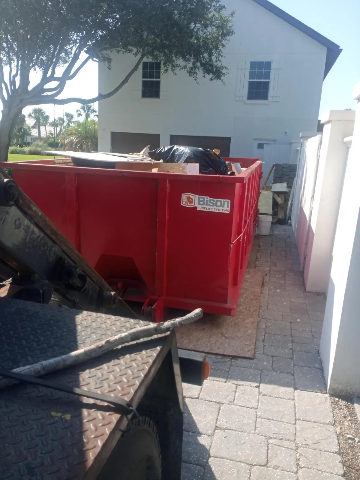 GHS Home Service's Dumpster Rentals Are Driveway Placement afe