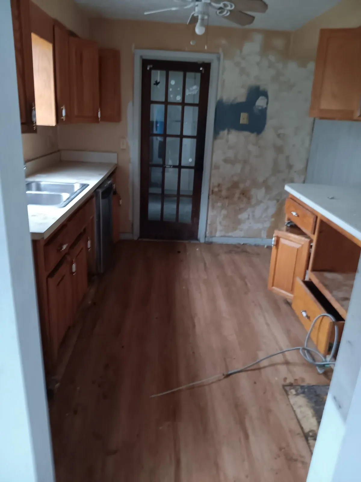 Hoarder's Home After Clean Out