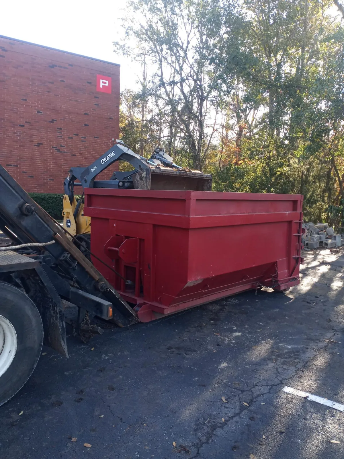 Contractor After Junk Removal