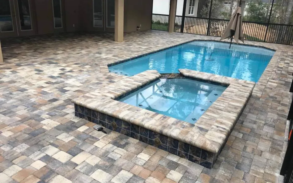 Ocala Concrete builds and installs pool deck