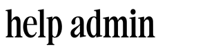 help admin logo