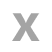 x