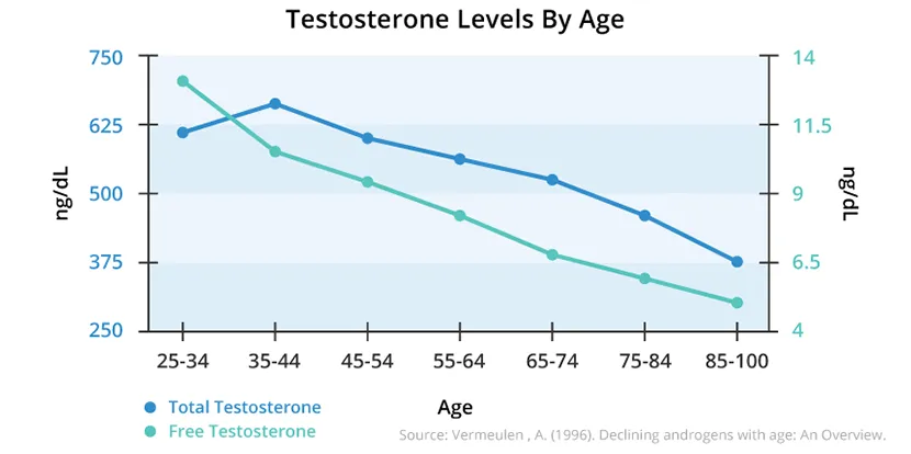 testosterone levels by age