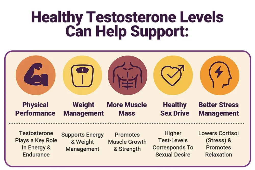 benefits to boosting test levels naturally