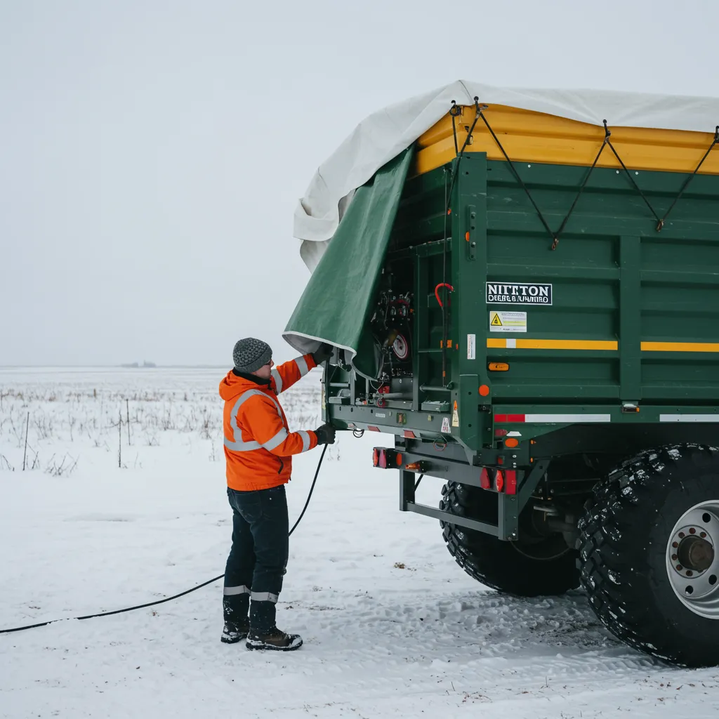 Steps to Prepare Grain Trailers for North Dakota Roads