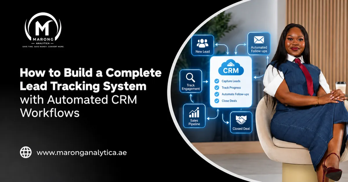 How to Build a Complete Lead Tracking System with Automated CRM Workflows