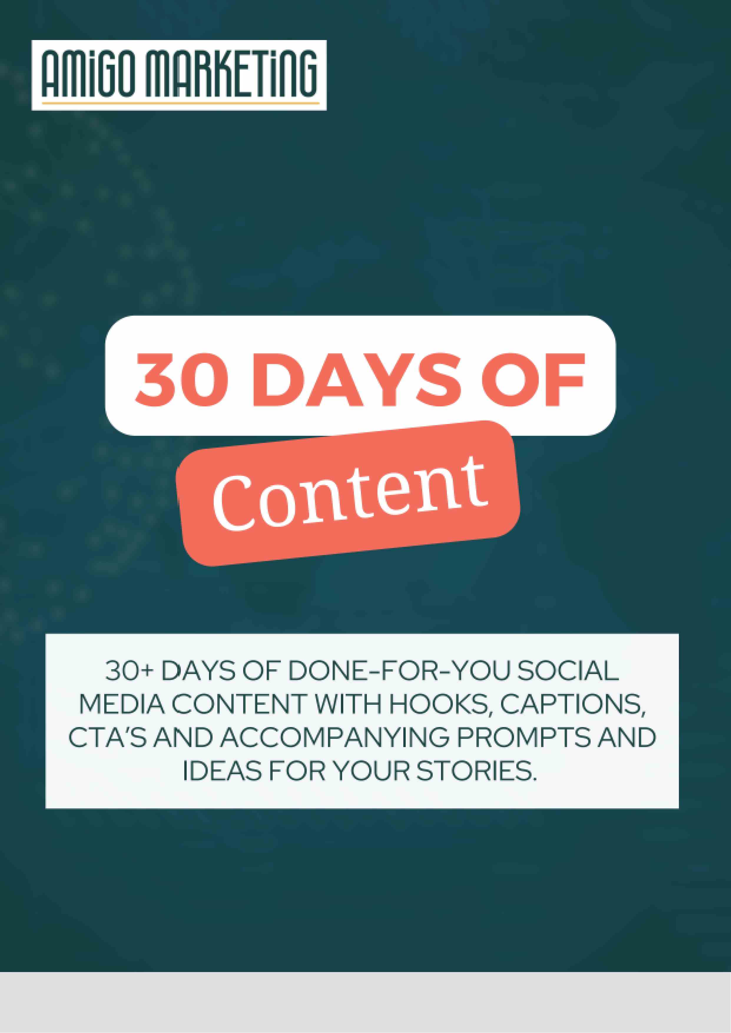 30 Days of Content