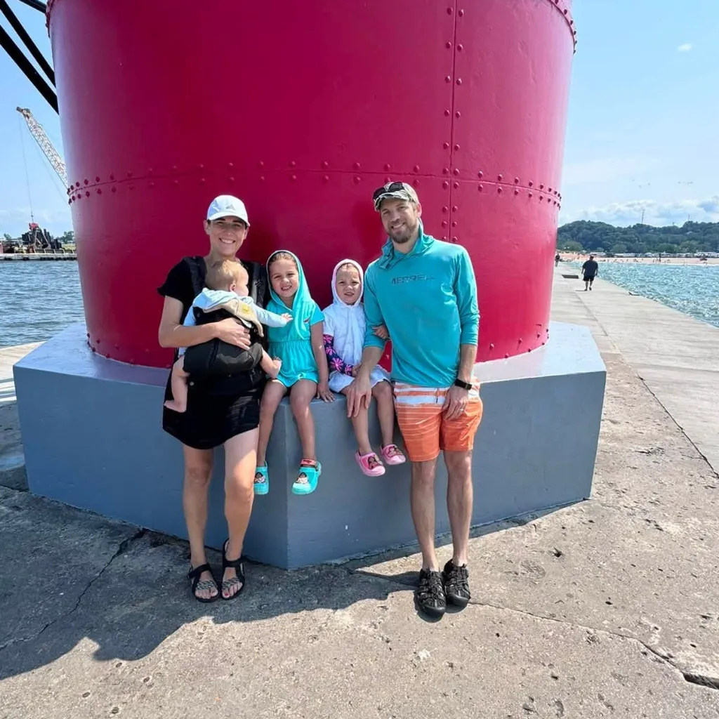 Dr. Tyler Kinch and family