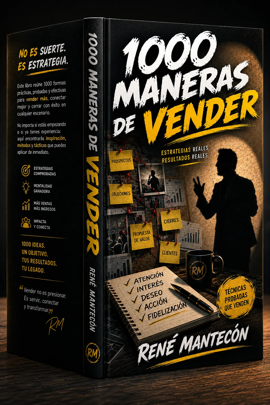 Libro 1000 Maneras de Vender de René Mantecón