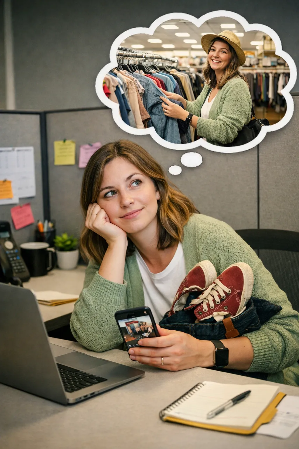 Analytics screenshot of revenue dashboard highlighting $600k with magenta annotations and teal callouts on pale pink background