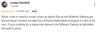 Tattoo Customer's testmonials