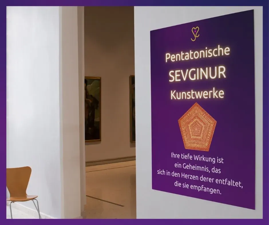 SEVGINUR Portal Buch und Kunstwerk Darstellung