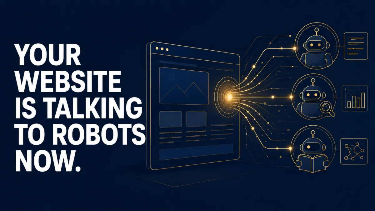 Your Website Is Talking to Robots Now