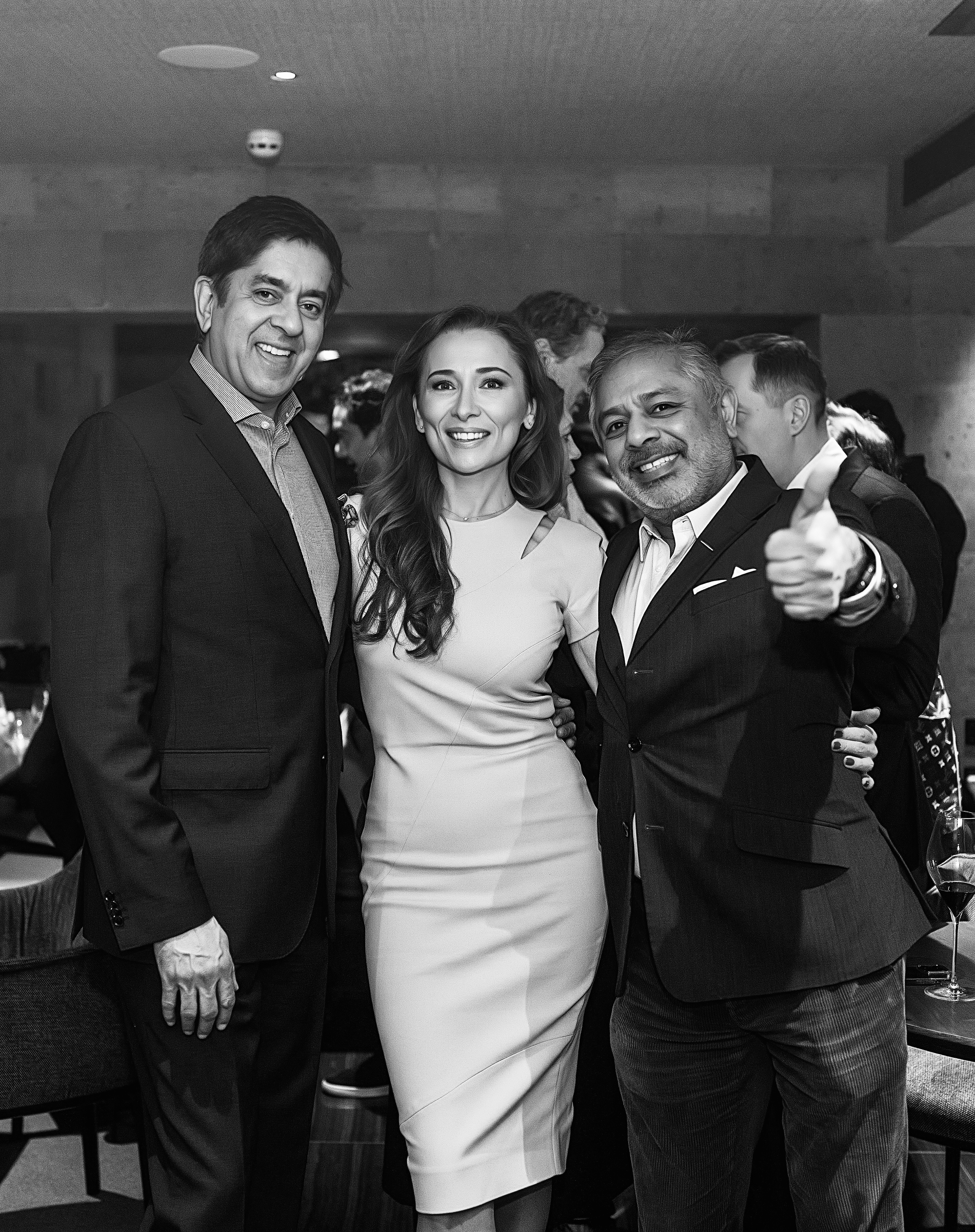 Dasha White hosting an Investor Network event in Mayfair London