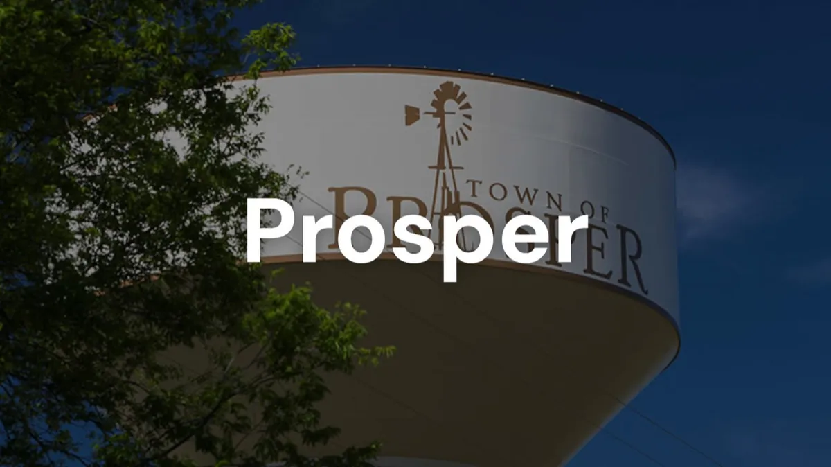 Prosper Texas new homes and neighborhoods