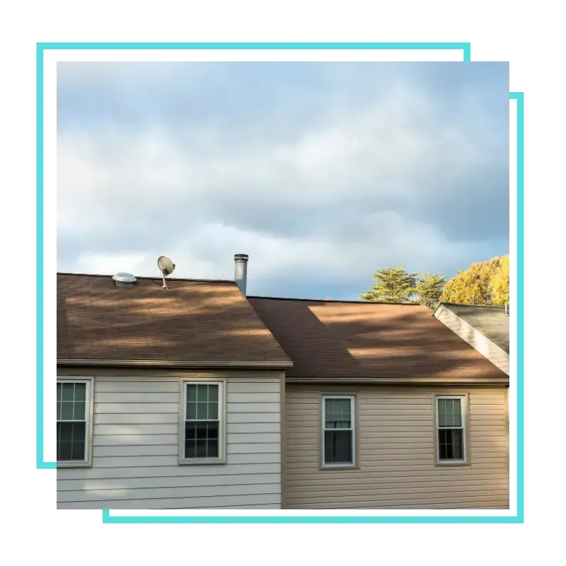Roofing Company in Chantilly, VA checking a local roof