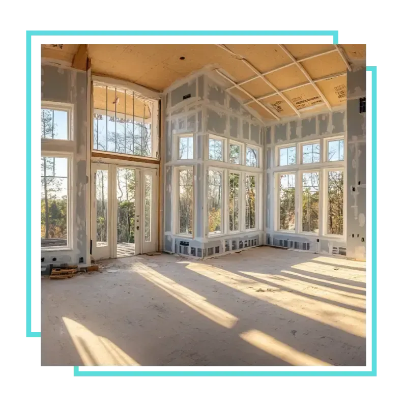 Residential construction services for a Fairfax home project
