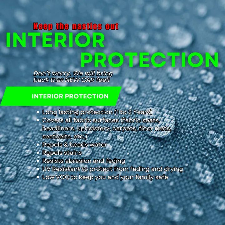 New car interior protection