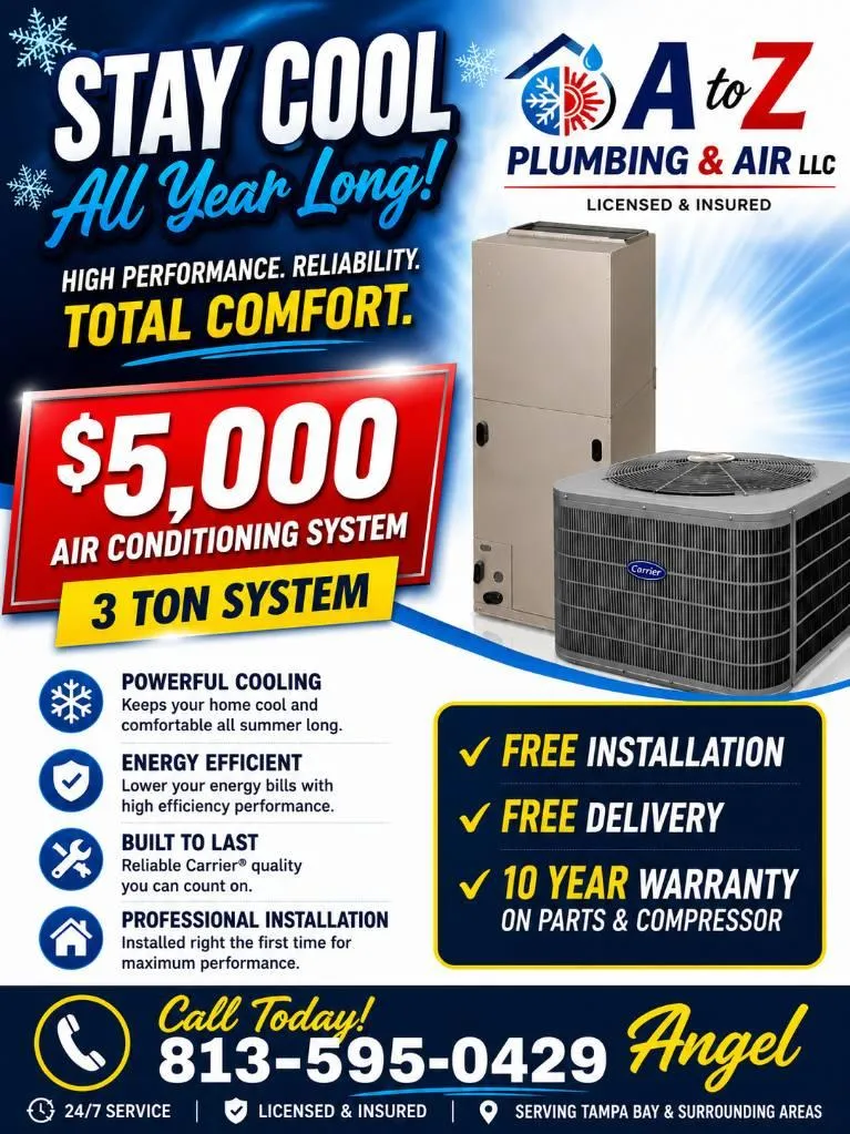 Air Conditioning Repair & Installation St. Petersburg, FL