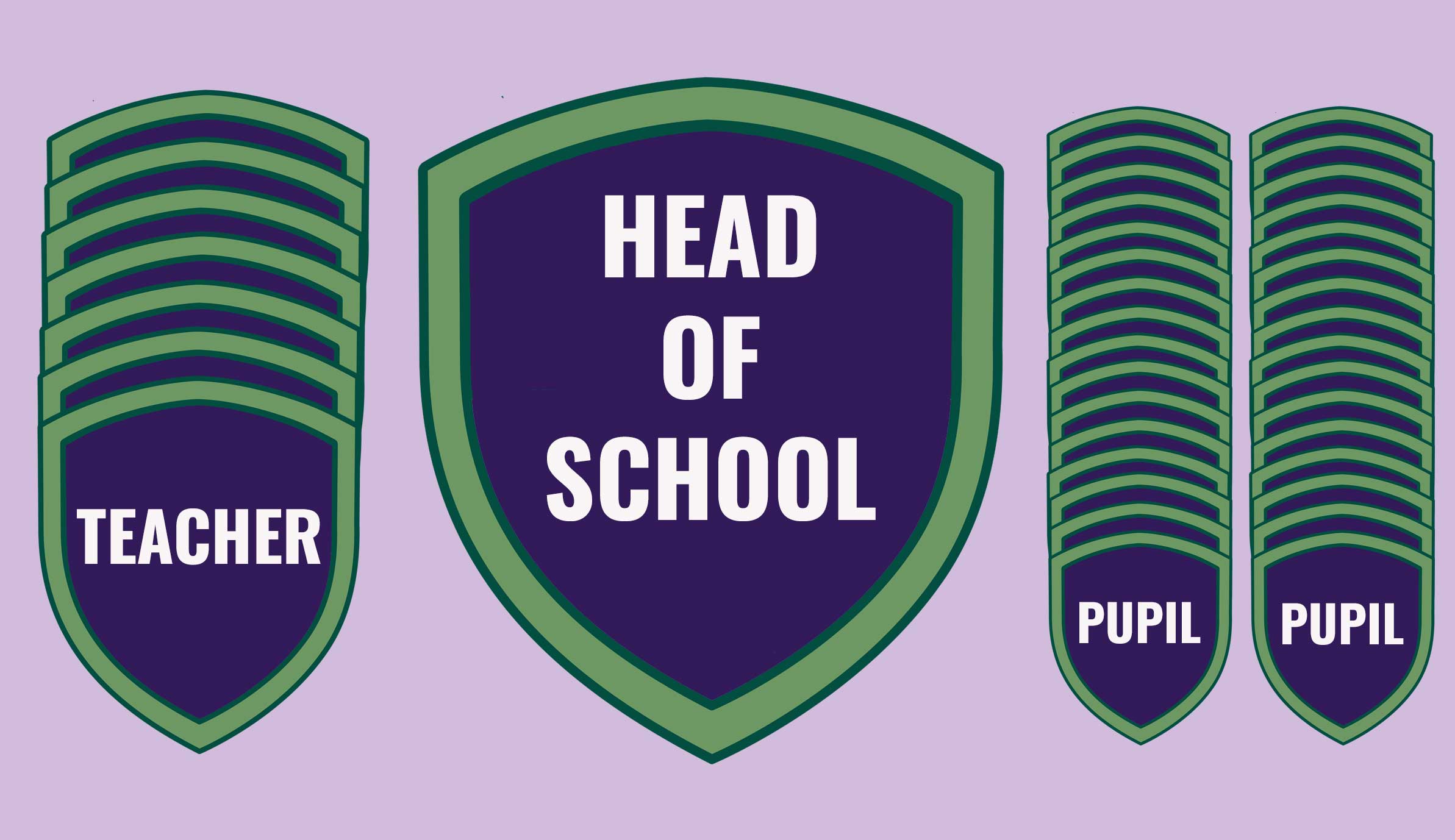 Shields for children teachers head of schol