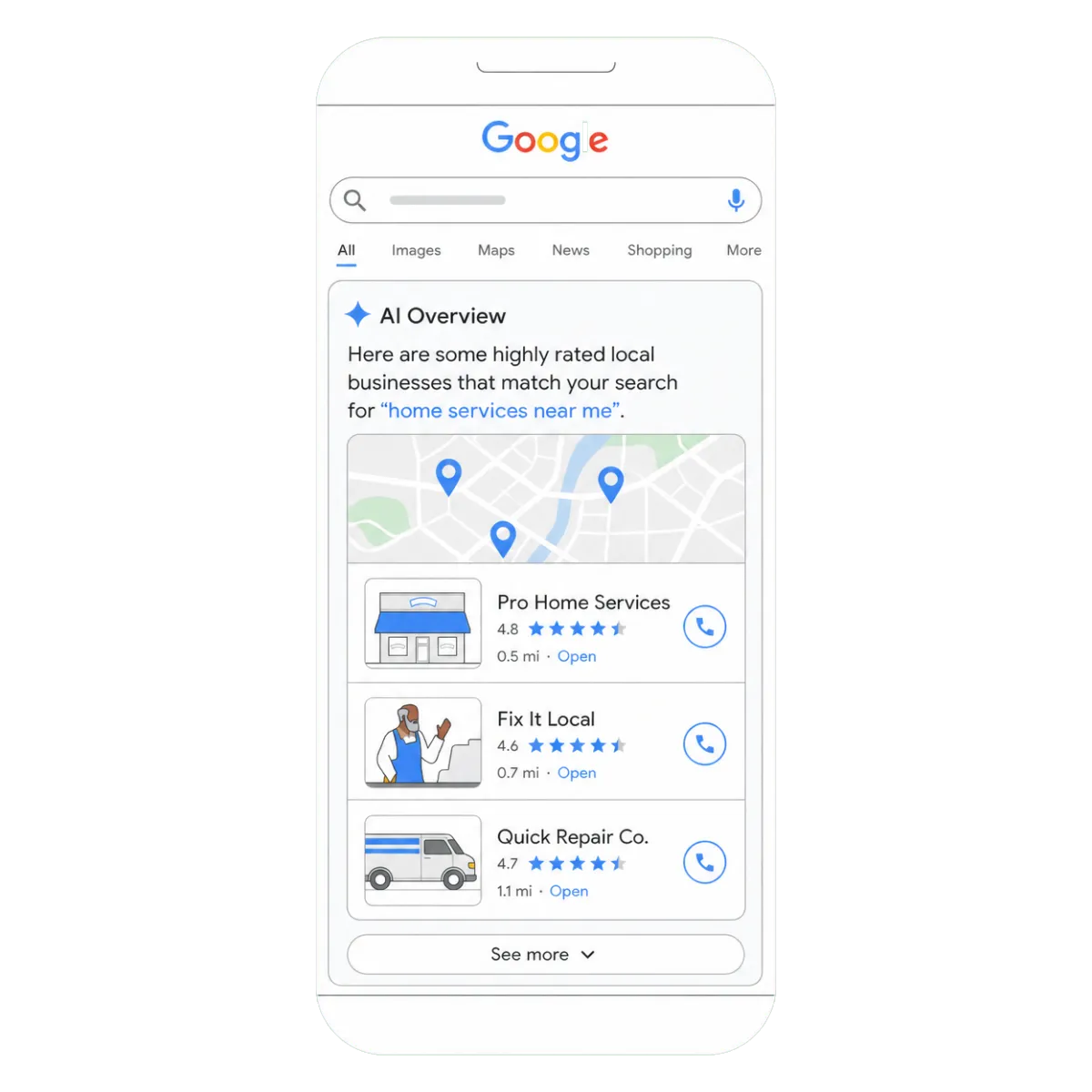 Visibles Digital helps your business show up on Google Search and Google Maps, so customers can find, call, and patronise you