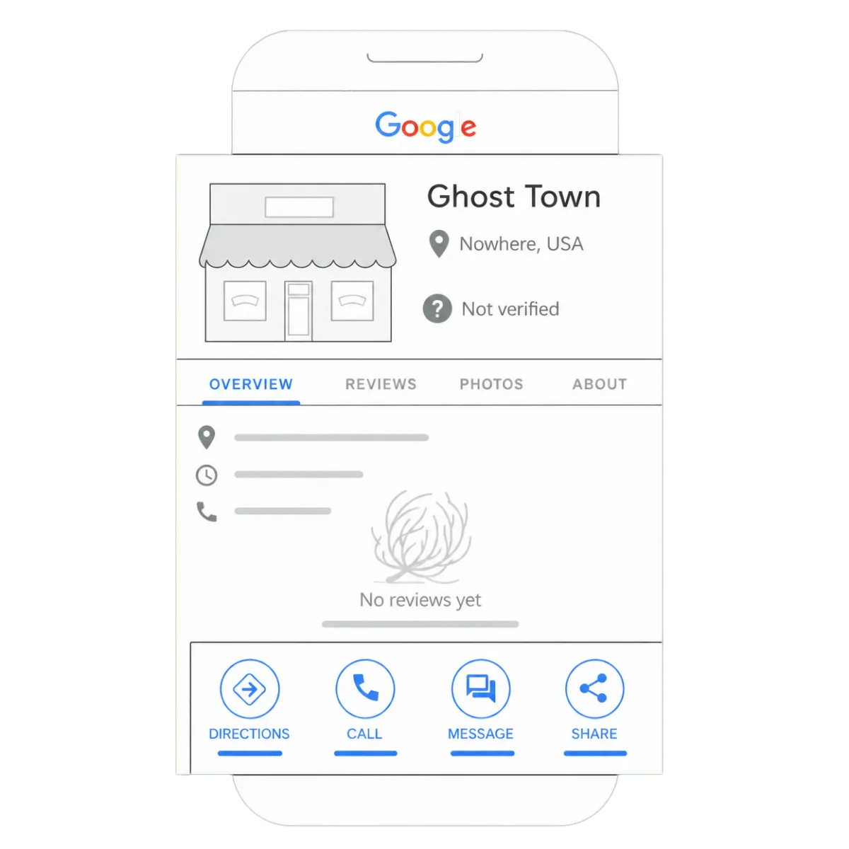 Get found online, show up on Google search and Maps with visibles digital