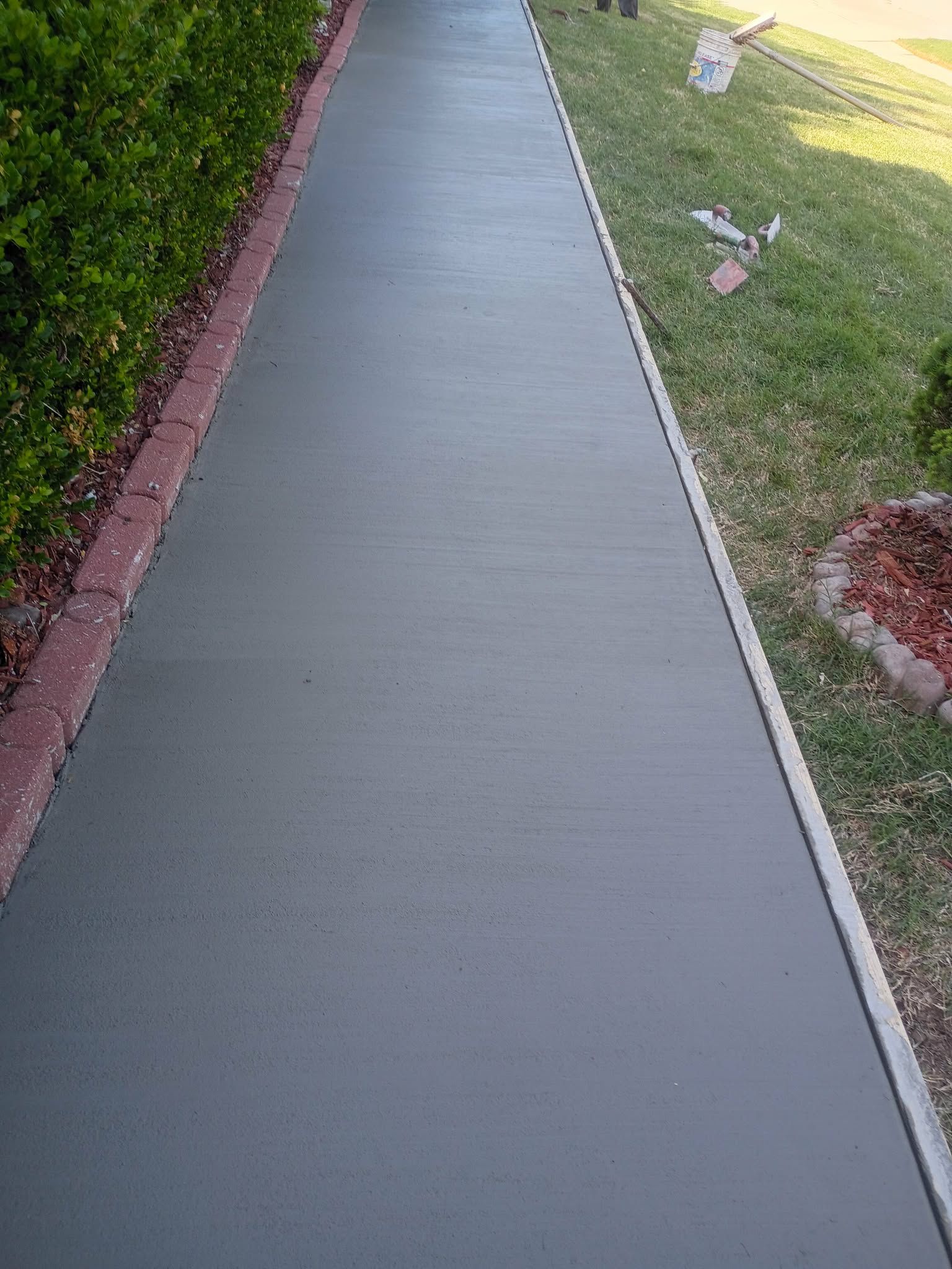 Sidewalk in Tulsa