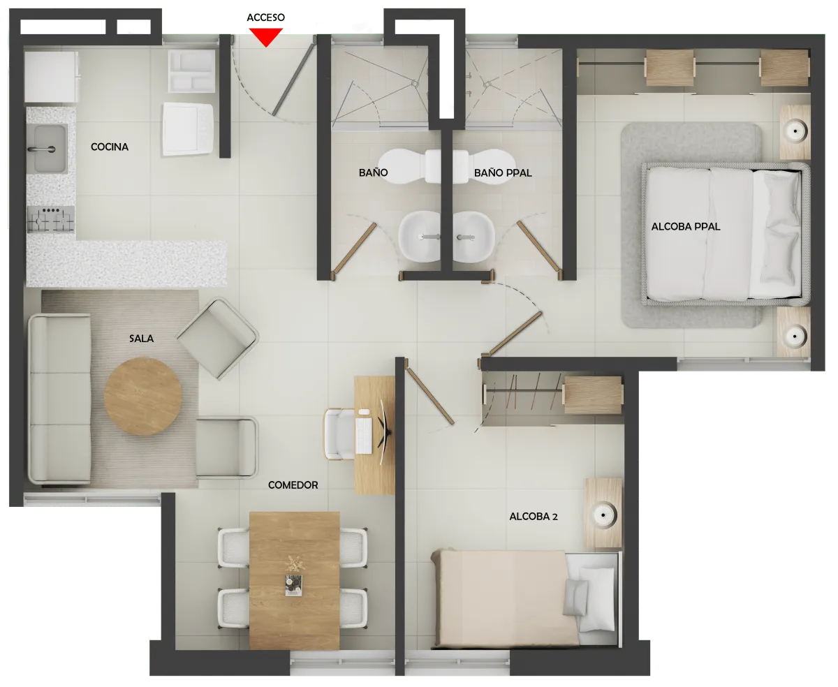 Apartamento LYRA Cali