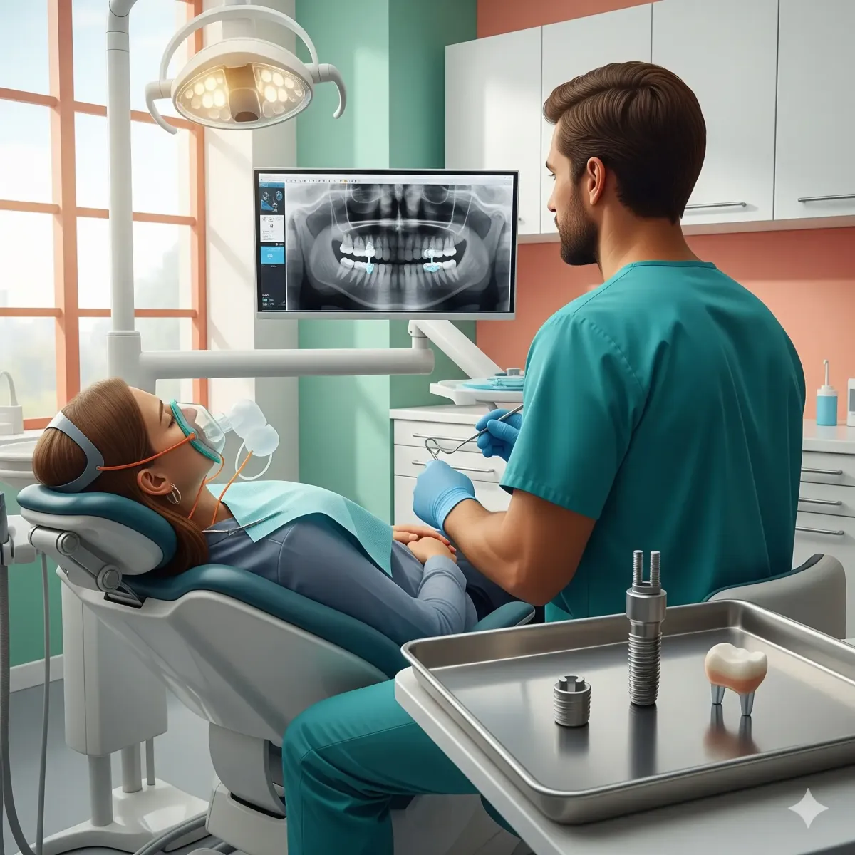 Sedation and implant dentistry - stress-free tooth replacement at AZ Dental SPA in Pennsauken, NJ