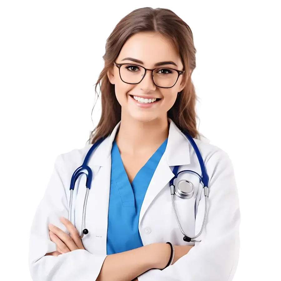 Medical staff at Gee-nard Specialist Hospital, Iguosa, Benin City Edo