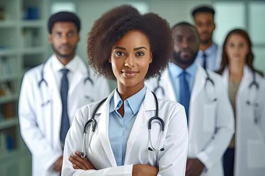 Medical staff at Our Medical Center, Benin City, Edo