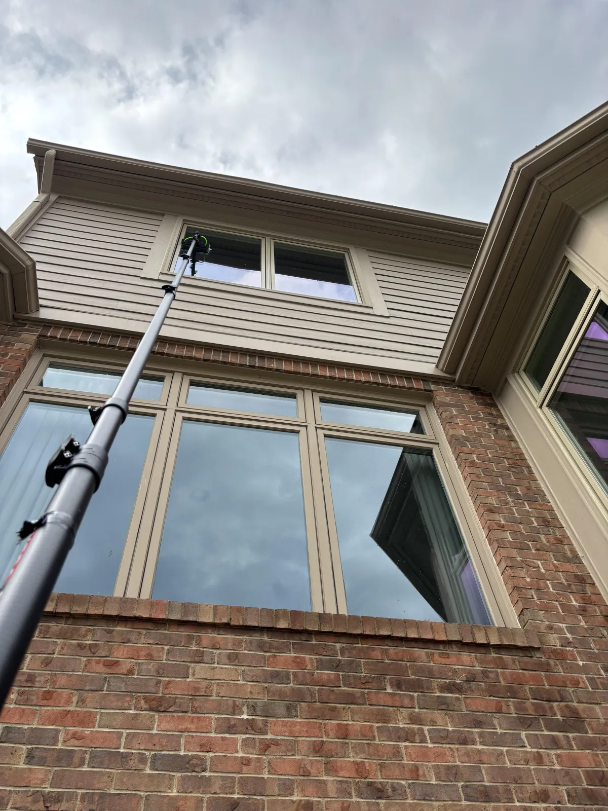 cleaned windows
