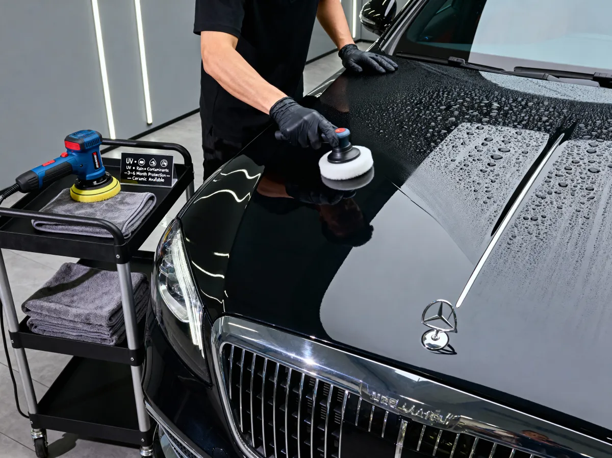 Interior car detailing and leather conditioning service Fort Worth