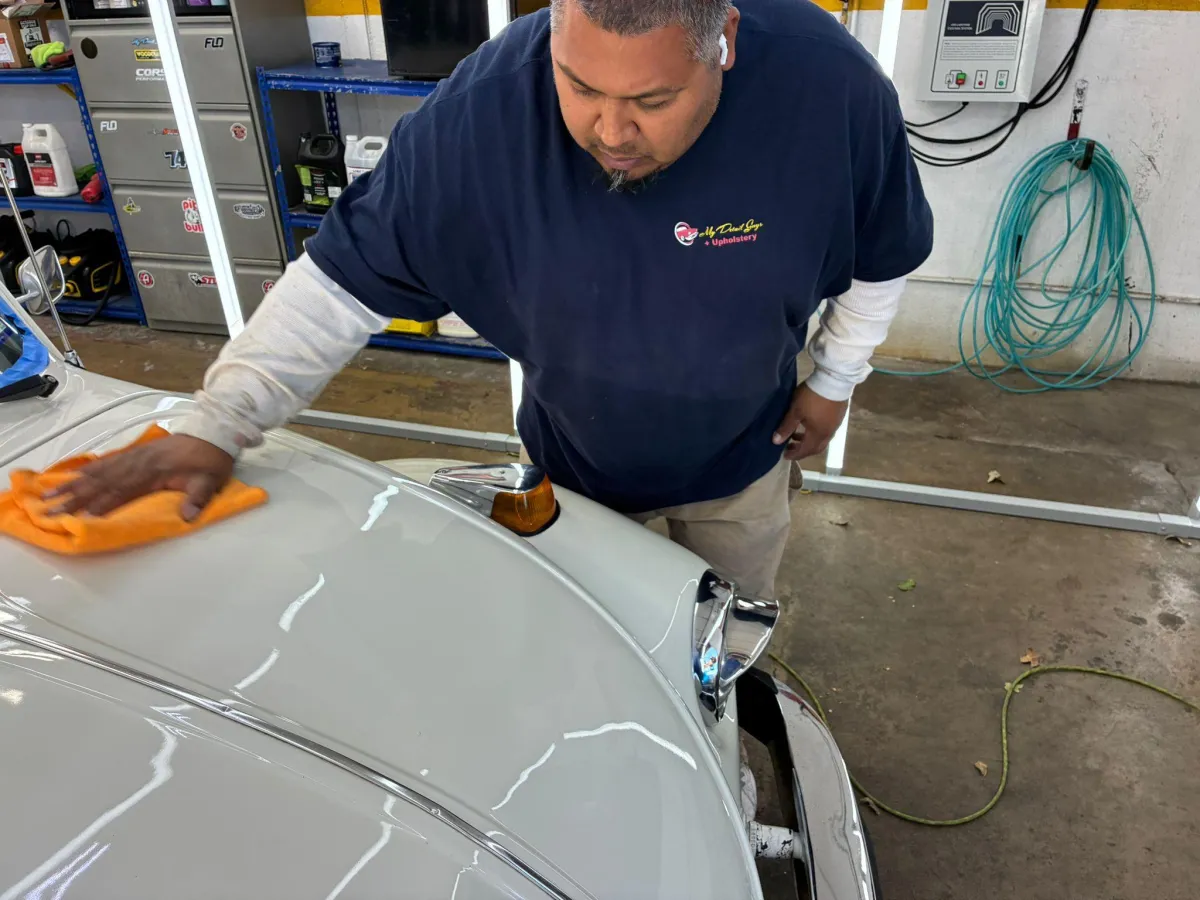 Interior car detailing and leather conditioning service Fort Worth