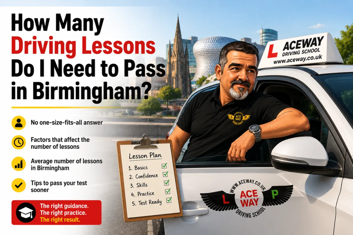 How Many Driving Lessons Do I Need to Pass in Birmingham?