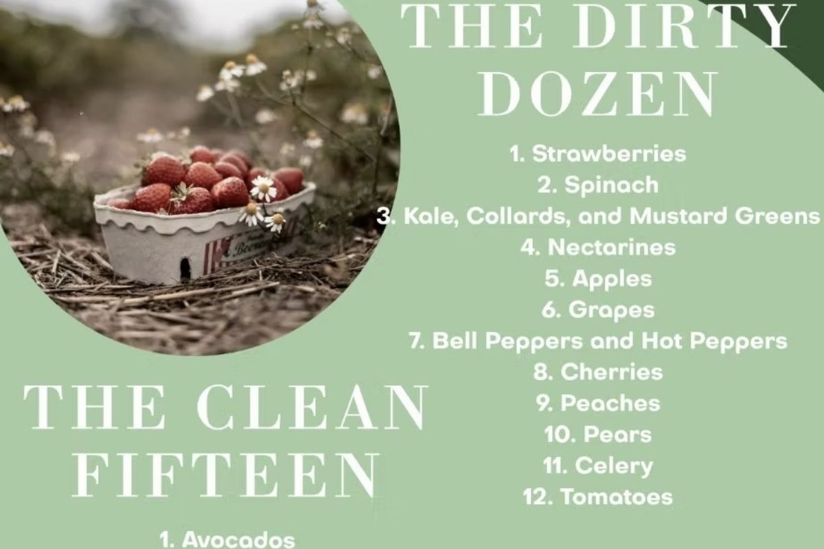 The Dirty Dozen and Clean Fifteen