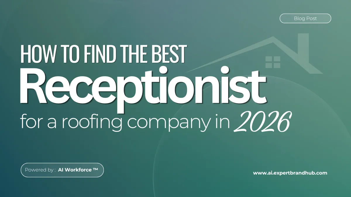 Virtual Receptionist for Roofing Companies: 4 Ways Roofing Companies Handle Inbound Calls — And What Each Actually Costs