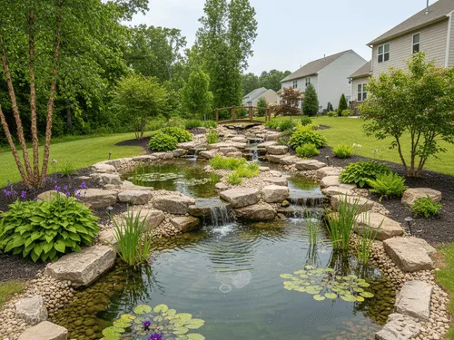 Water Garden Design in Lula, GA