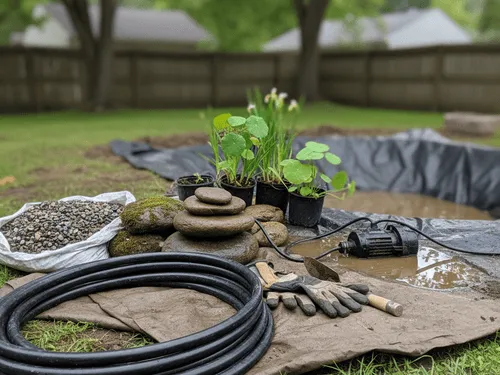 Dawsonville, GA Water Garden Design