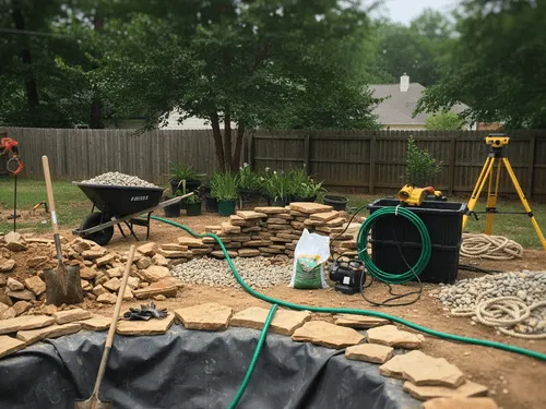 Lula, GA Water Garden Design