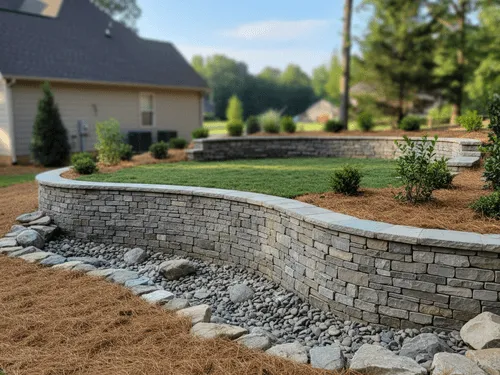 Gainesville, GA Retaining Wall Installation