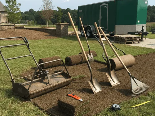 Lula, GA Sod Installation